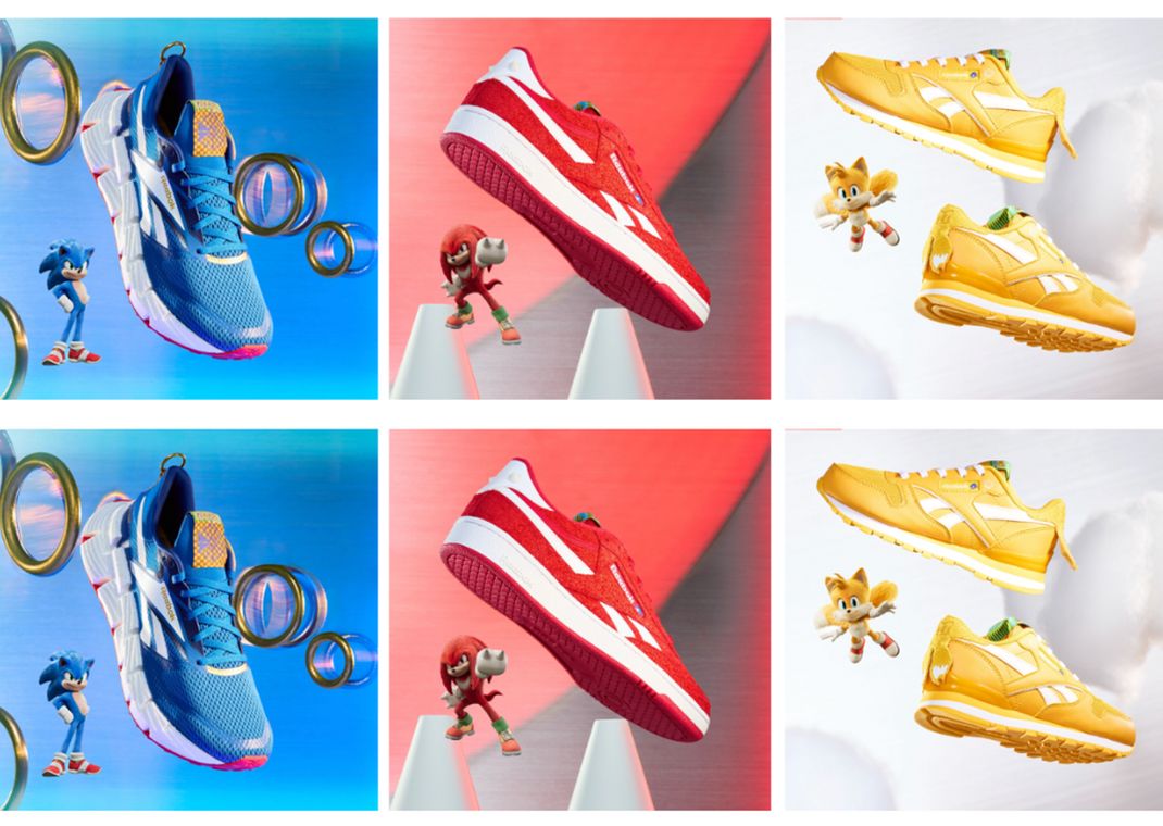 Sonic the Hedgehog 3 x Reebok Collection