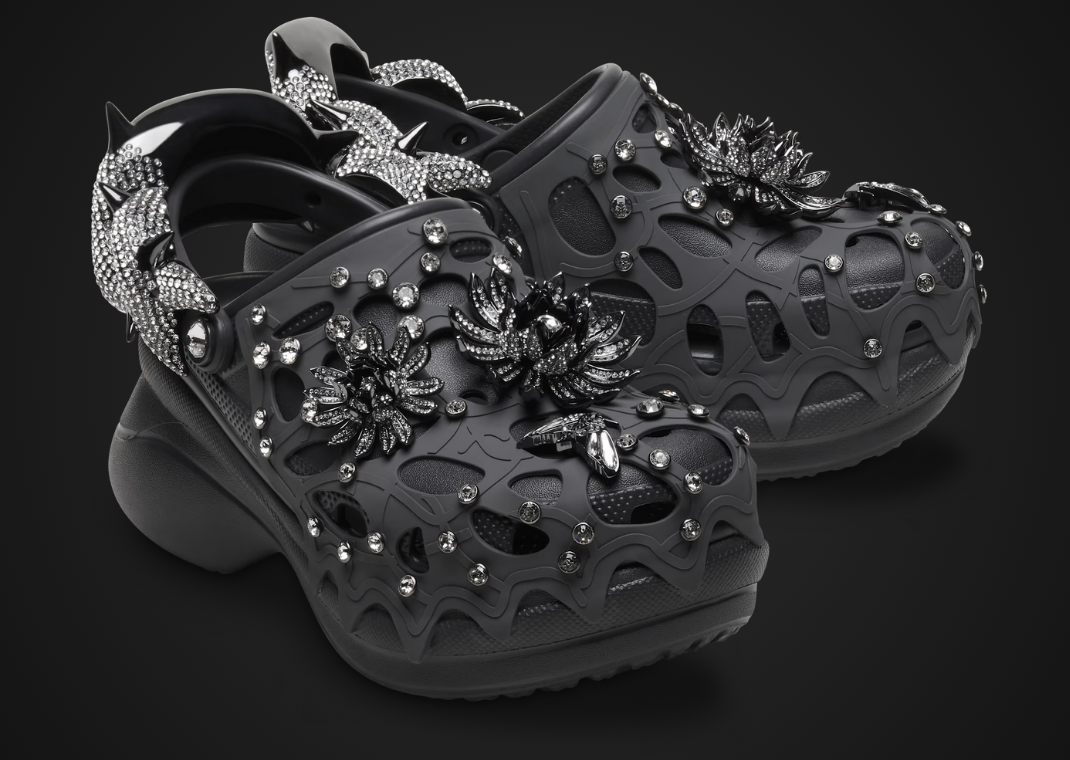 Swarovski x Crocs Bae Clog Angle