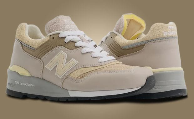 The New Balance 997 Made in USA Moonrock Driftwood Releases December 2024