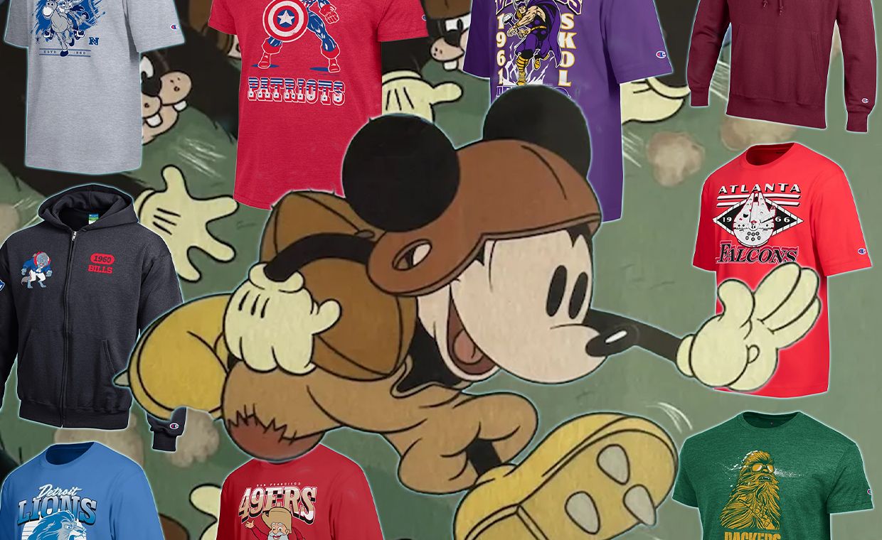 Ranking The NFL x Champion x Disney Collaboration 