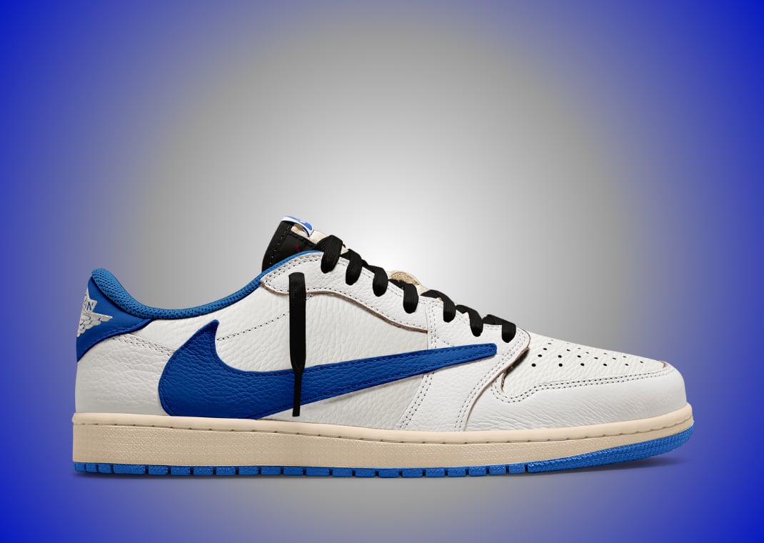 Travis Scott's Latest fragment design Air Jordan 1 Low