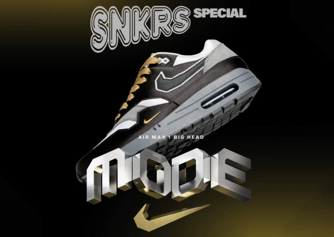.SWOOSH x Nike Air Max 1 Big Head Mode