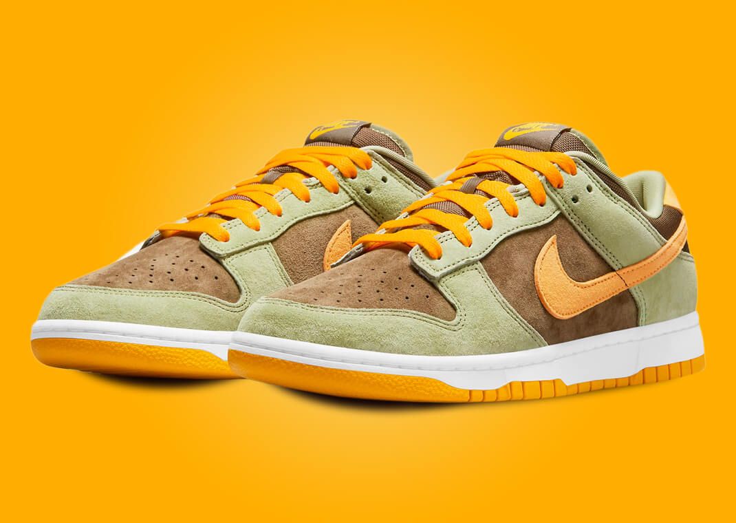 dusty olive dunk low release