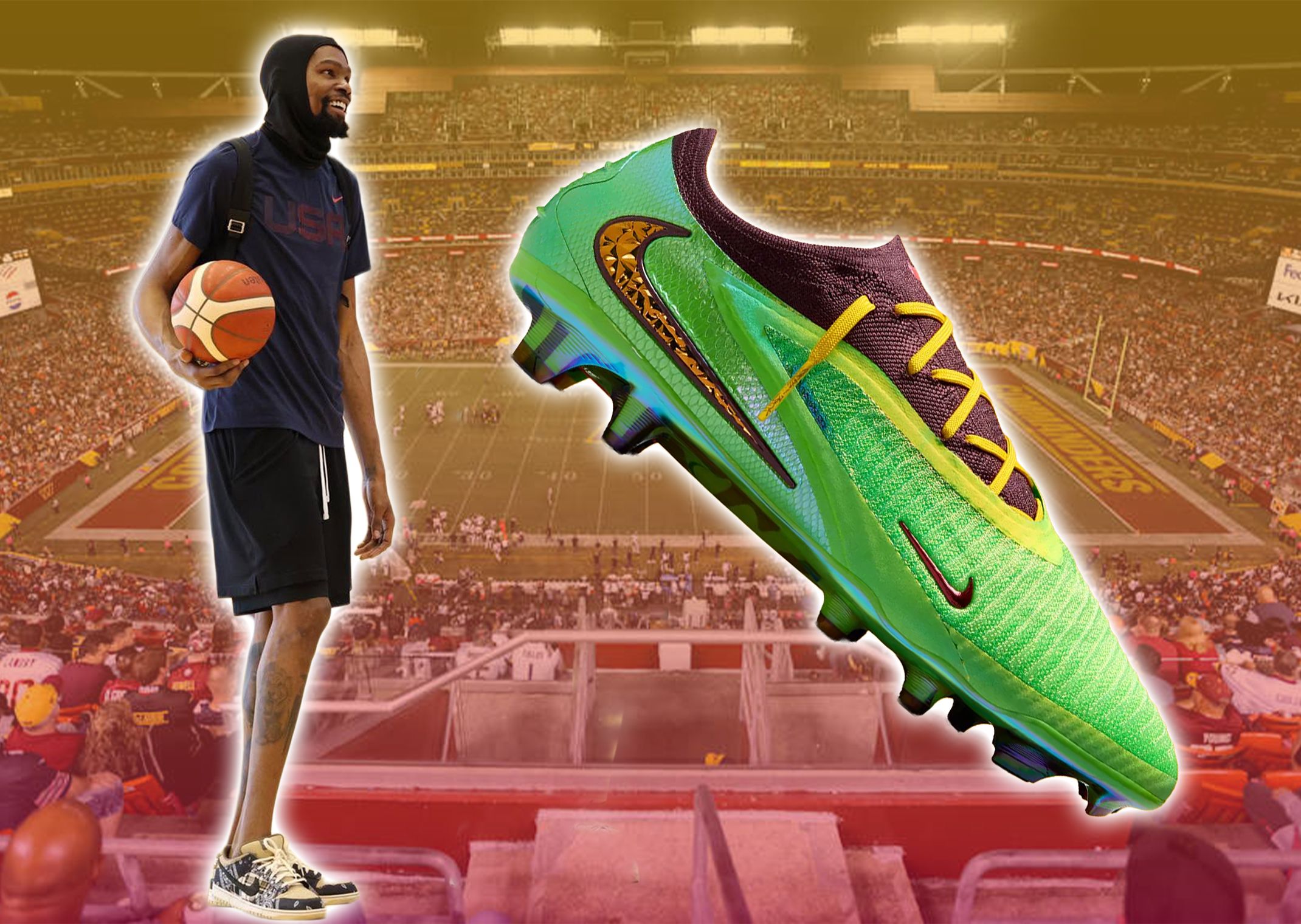 Travis Scott's cleats (for soccer)