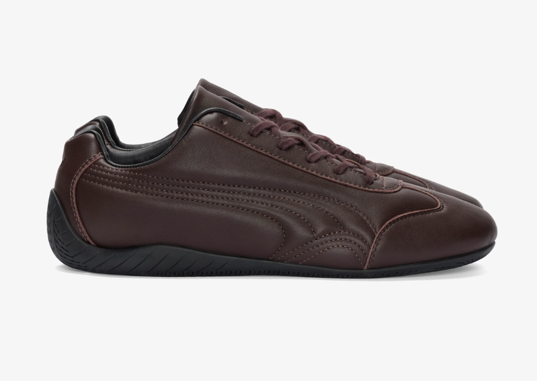 JJJJound x Puma Speedcat Leather Brown Lateral