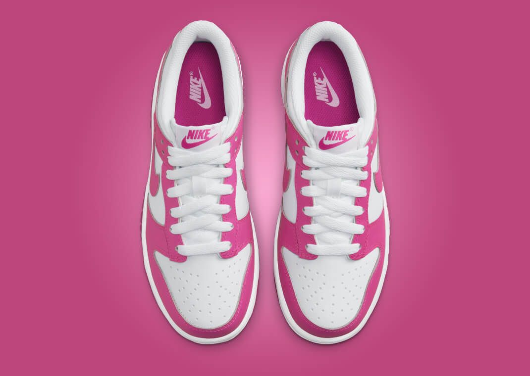 The Kids Exclusive Nike Dunk Low Laser Fuchsia Releases