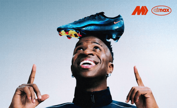 Vini Jr. for the Nike Mercurial Vapor 16 Elite AM 95 SE FG Solar Red