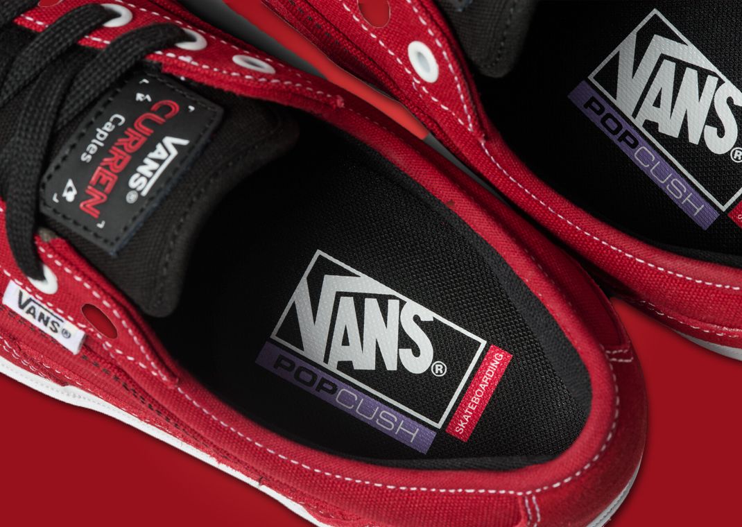 Vans Curren Red Insole