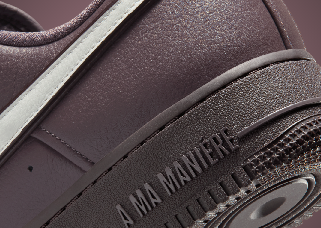 A Ma Maniere x Nike Air Force 1 WYWS Violet Ore - Detail