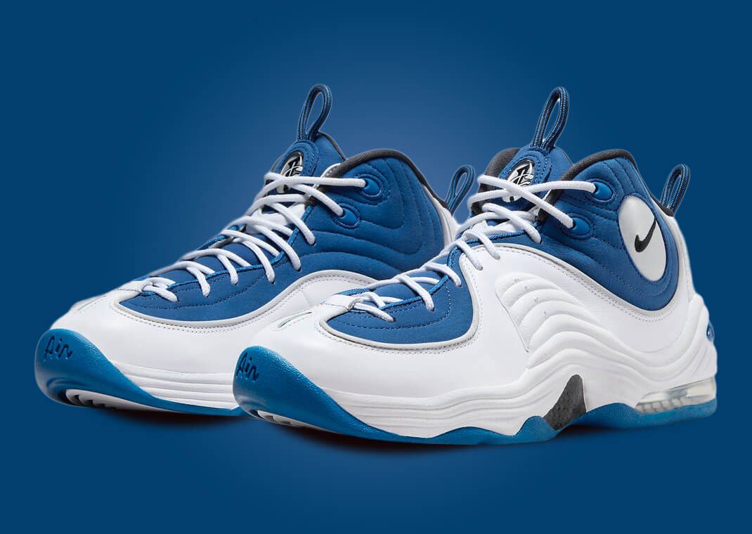 Nike Air Penny 2 Atlantic Blue Angle