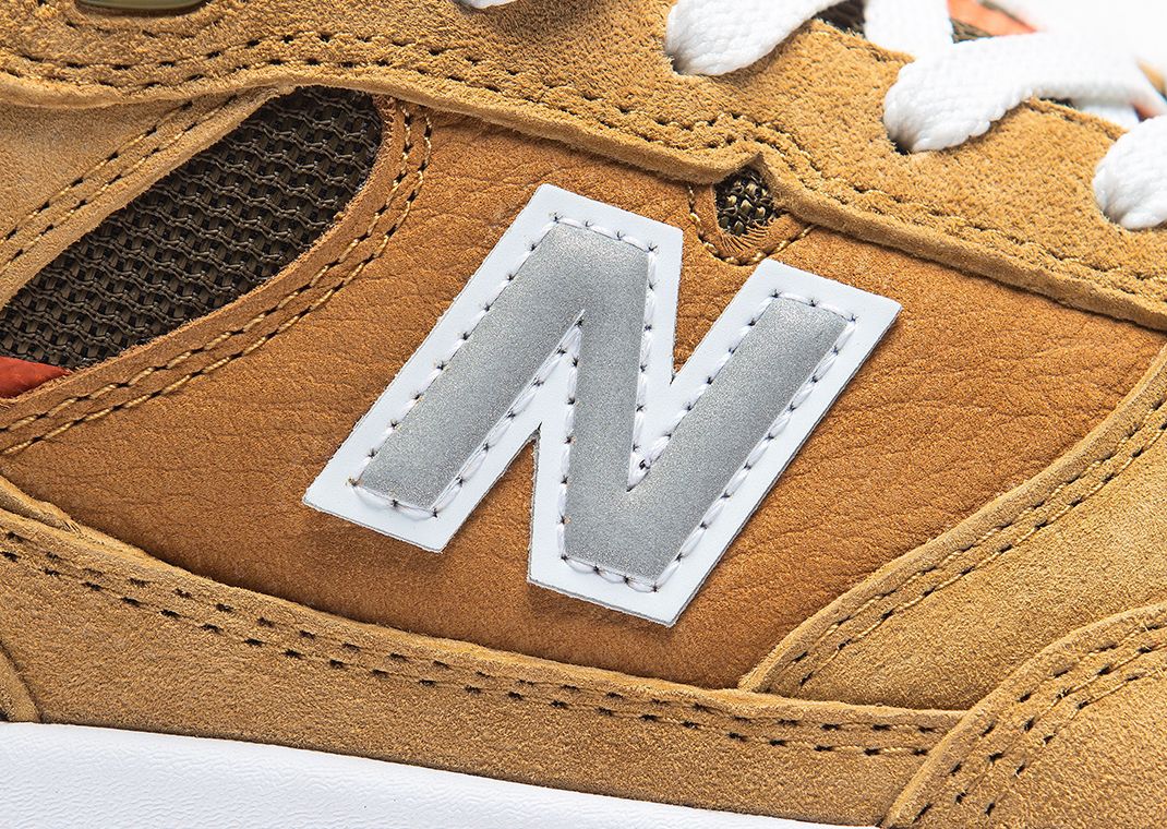 New Balance Numeric Andrew Reynolds 933 Wheat Detail