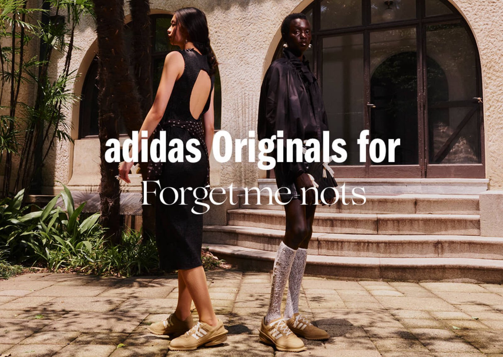 Forget-me-nots x adidas Forum Square (W)