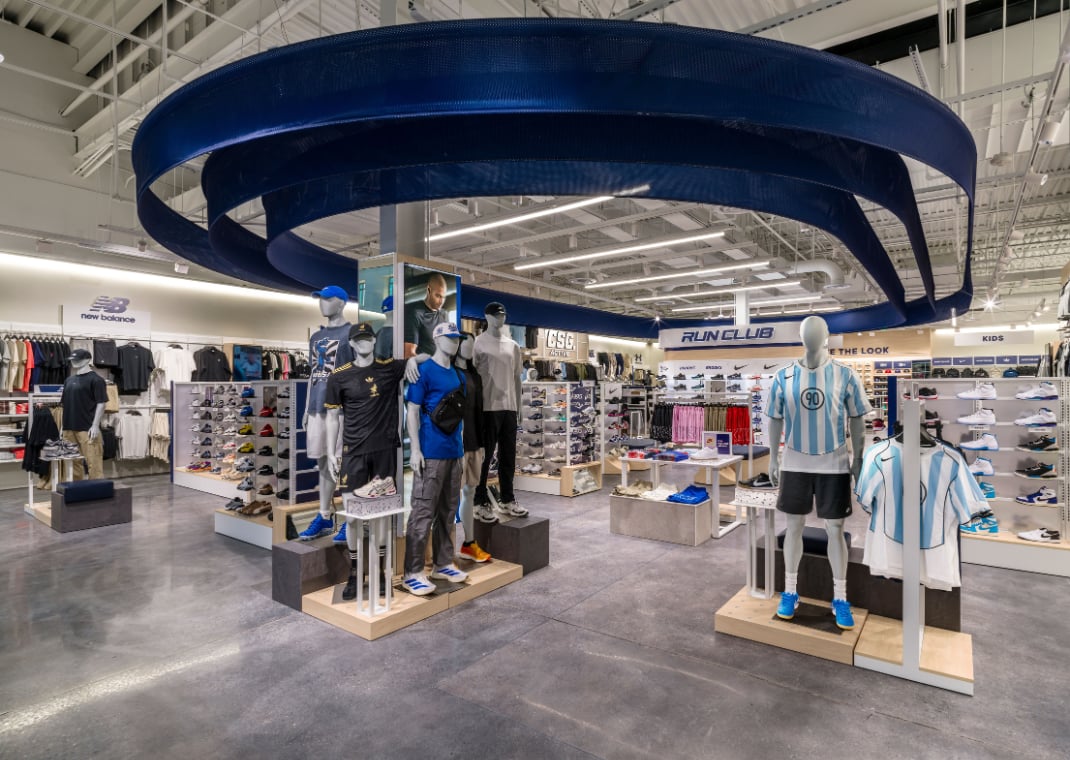 Champs Sports Reimagined store concept