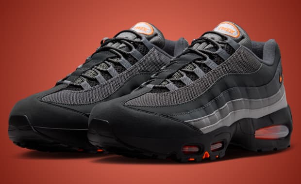 Nike Air Max 95 Big Bubble Black Total Orange
