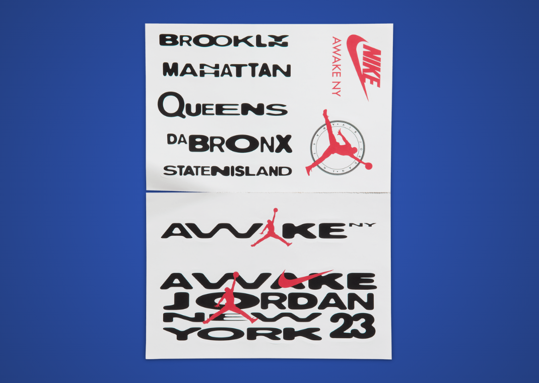 Awake NY x Air Jordan 5 Retro Black Racer Blue Extras
