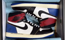 Union LA and fragment designs Air Jordan 1 High Chicago Royal Drops in February