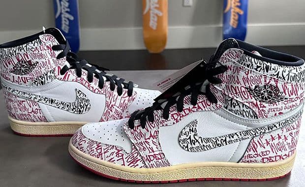 Garren Strong Paid Homage To Nipsey Hussle With His Air Jordan 1 High 85 Sample