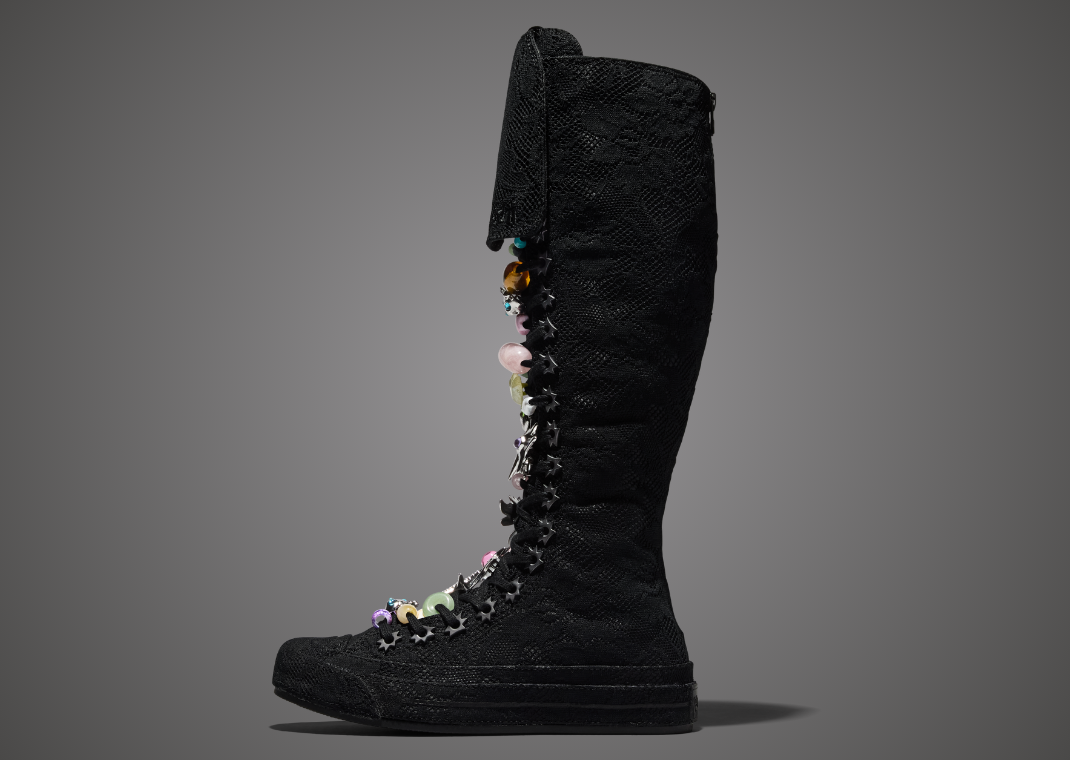 Collina Strada x Converse Chuck Taylor All-Star XX-Hi Black Lateral