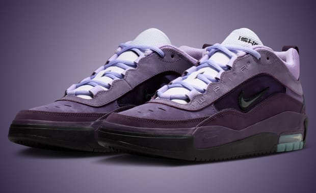 Ishod Wair’s Latest Wair Max Nike SB Colorway is Draped in Shifting Shades of Purple Suede