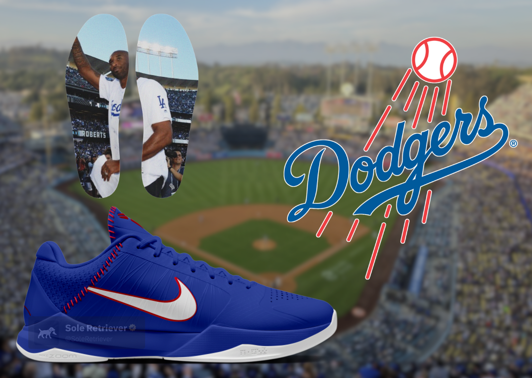Nike Kobe 5 Protro Dodgers (mock-up)