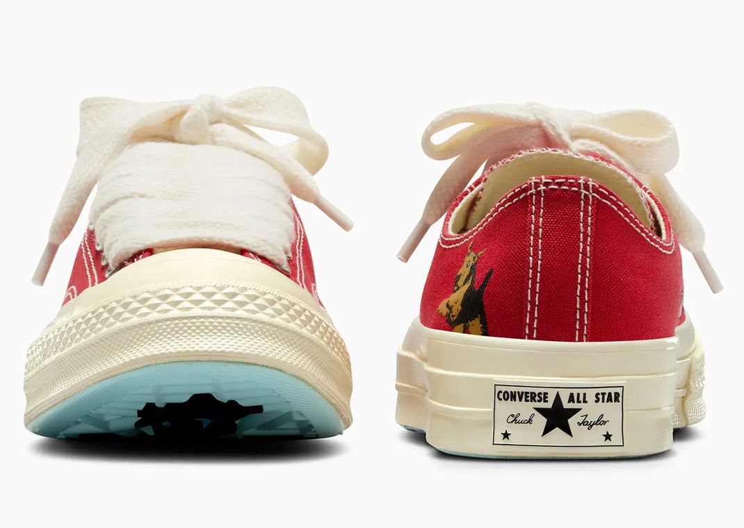 Golf le FLEUR* x Converse Chuck 70 Ox Darryl Salsa Toe and Heel