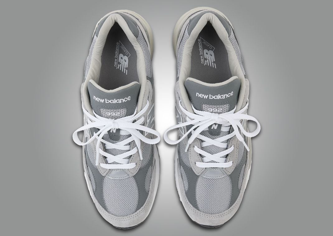 The New Balance 992 Made in USA Grey is Available Now