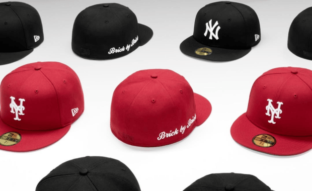 Nigel Sylvester Teams With New Era for Brick by Brick Yankees and Mets Hats
