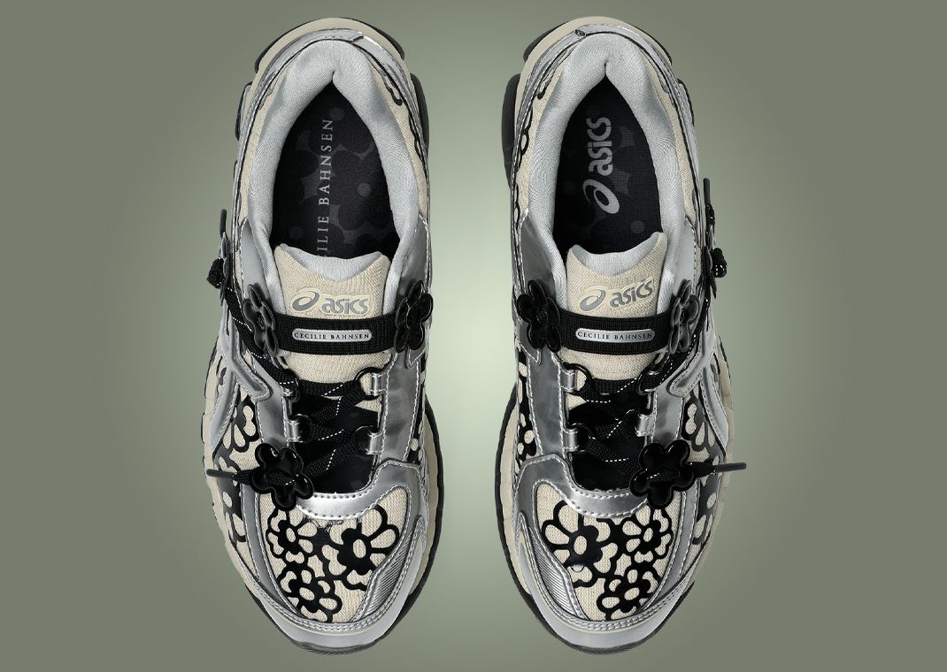 Cecilie Bahnsen x Asics Gel-Kayano 20 Vanilla Pure Silver Top