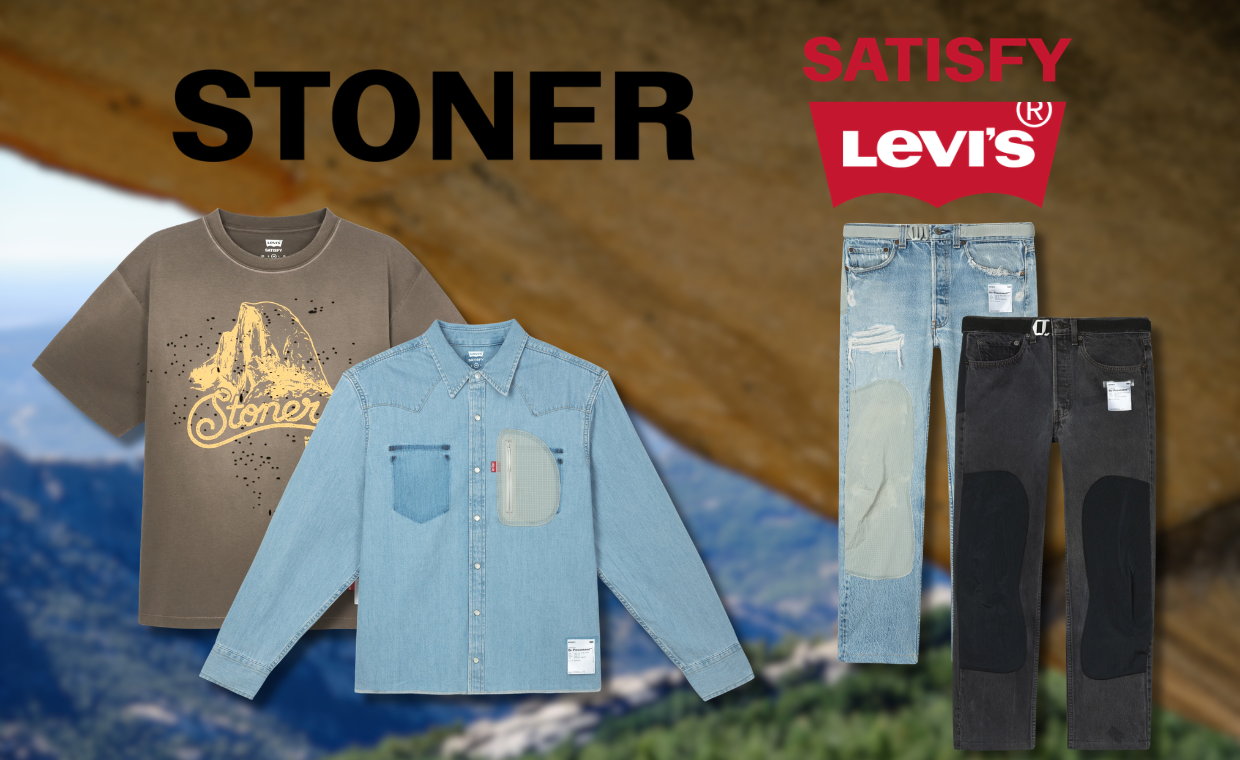 Stoner Satisfaction: SATISFY’s Latest Collab Is a Collection of Vintage Levi’s 501s for Climbing