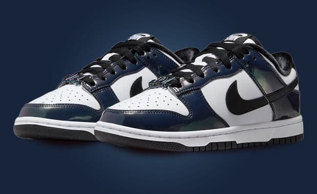 The Nike Dunk Low Just Do It Gets an Iridescent Makeover