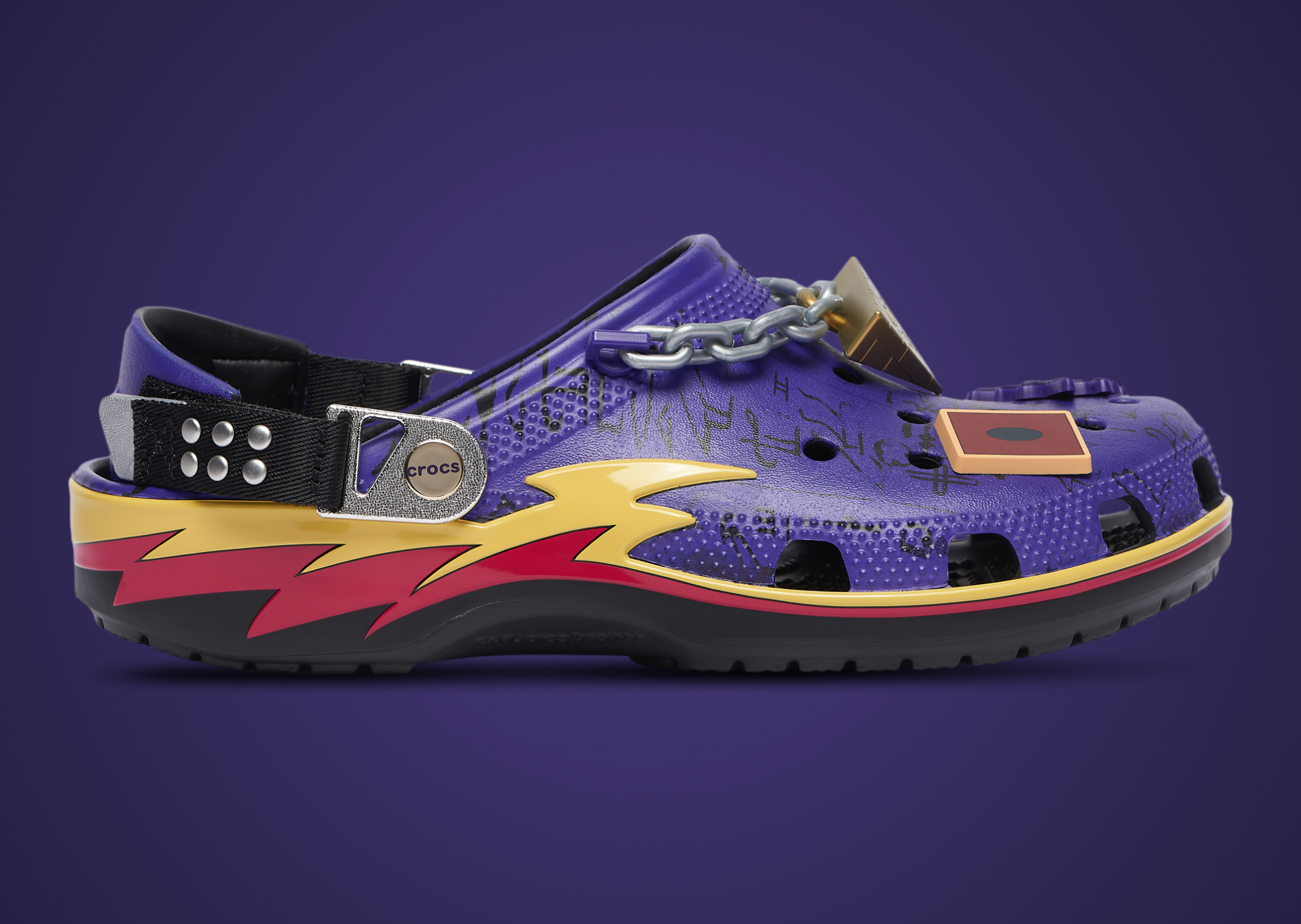 Yu-Gi-Oh! x Crocs Classic Classic Clog Seto Kaiba - Lateral