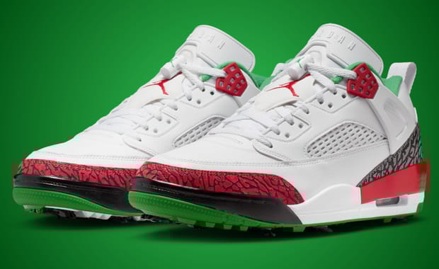 Spikes Lee: Jordan Spizike Gets the Golf Treatment in OG White, Green, and Red