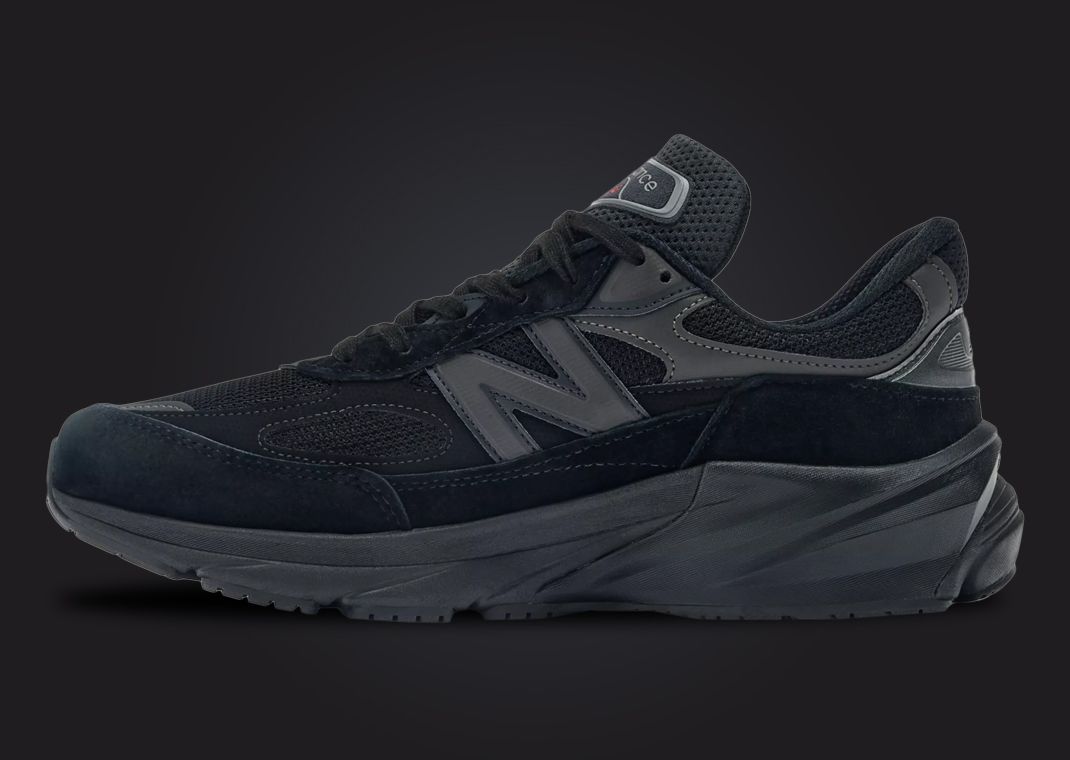 靴 New Balance 990V6 Triple Black 27CM New Balance 990v6 Triple Black Men's - U990BB6 - US