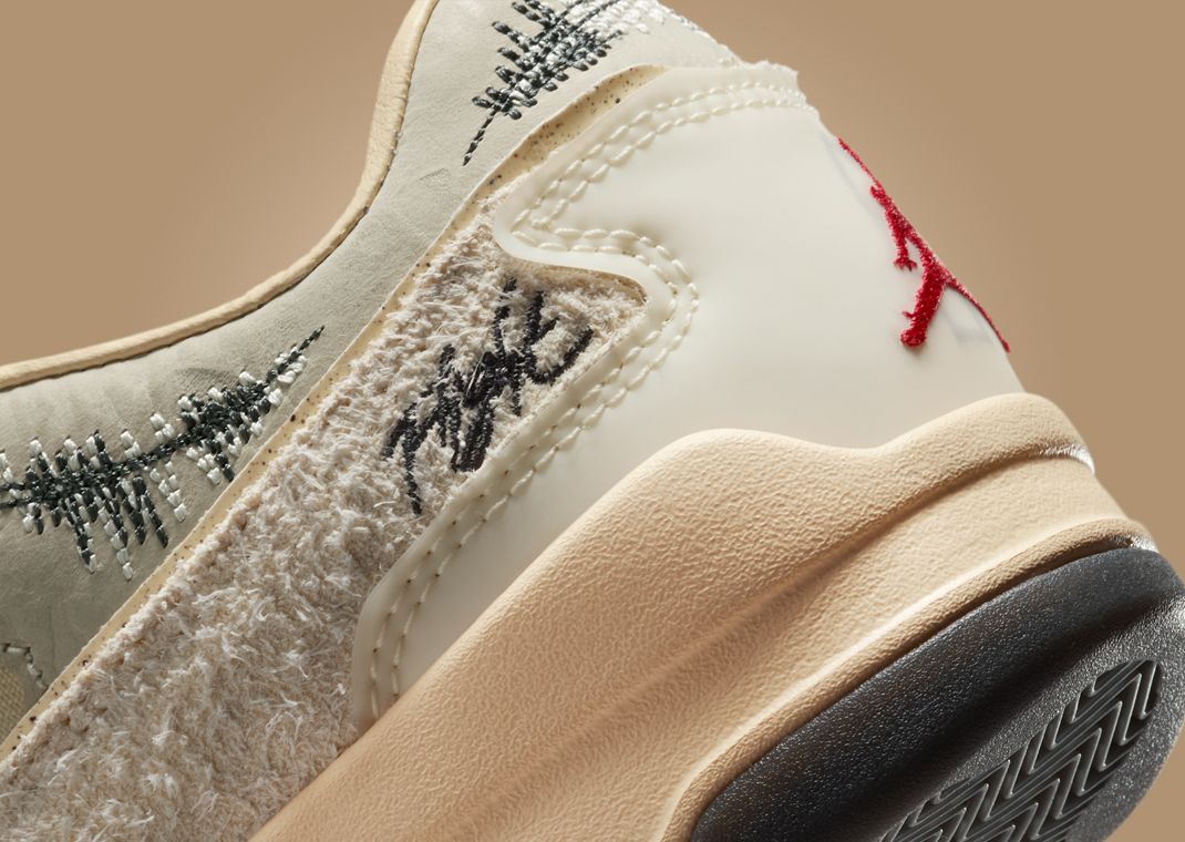 Who Decides War x Jordan Flight Court Coconut Milk (W) Heel