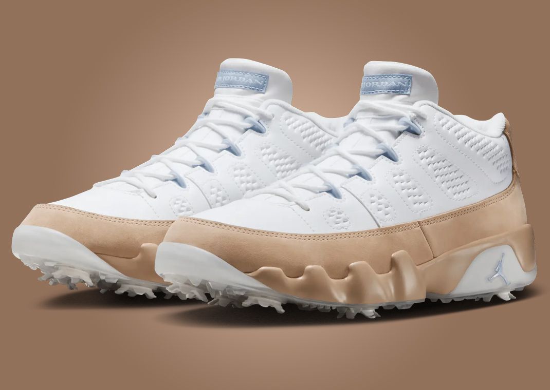 Air Jordan 9 Golf White Linen