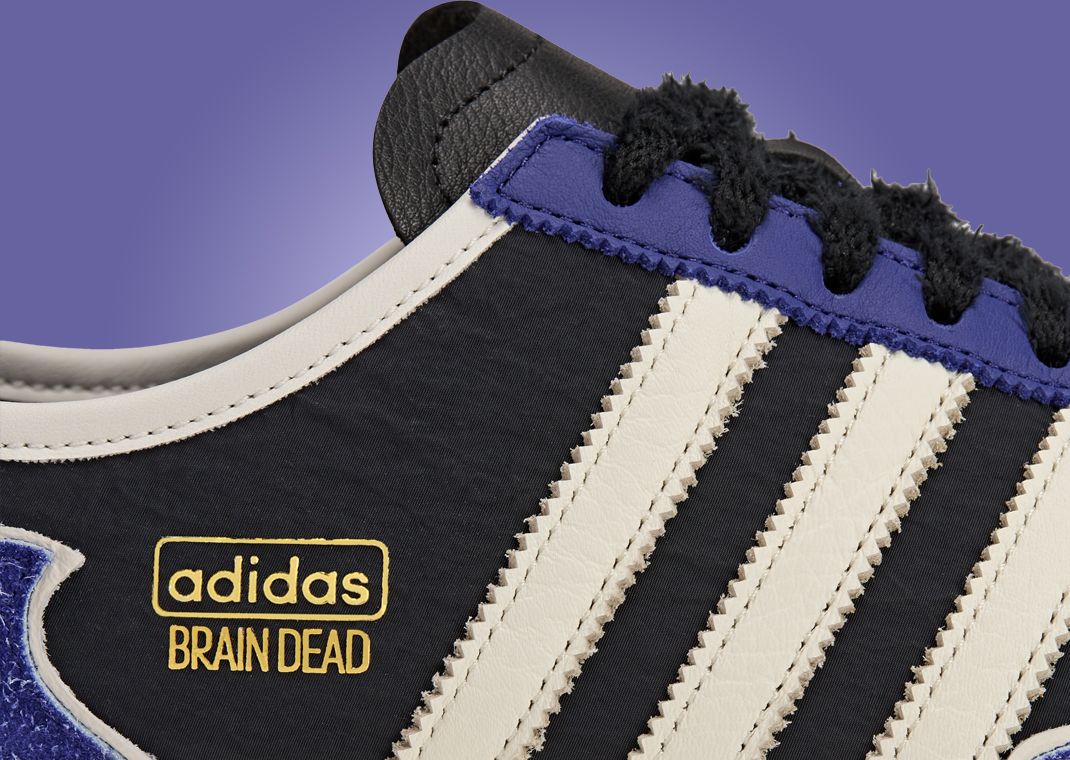 Brain Dead x adidas Japan Black Detail