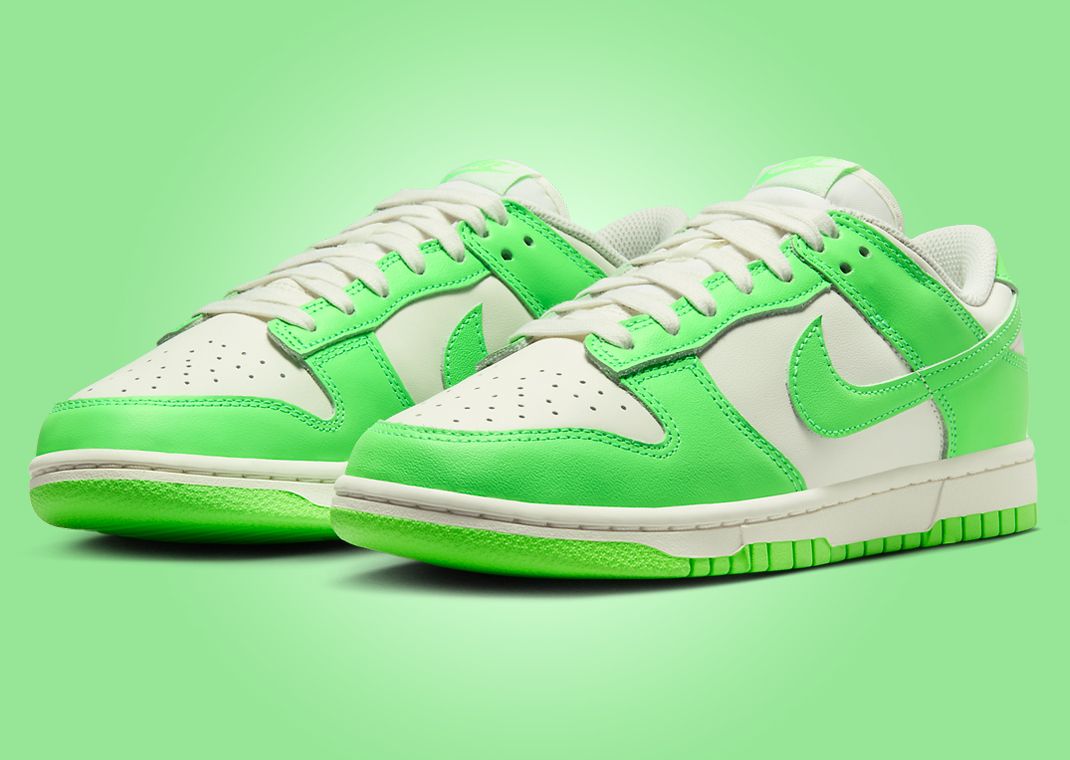 The Nike Dunk Low Green Strike Releases Holiday 2024