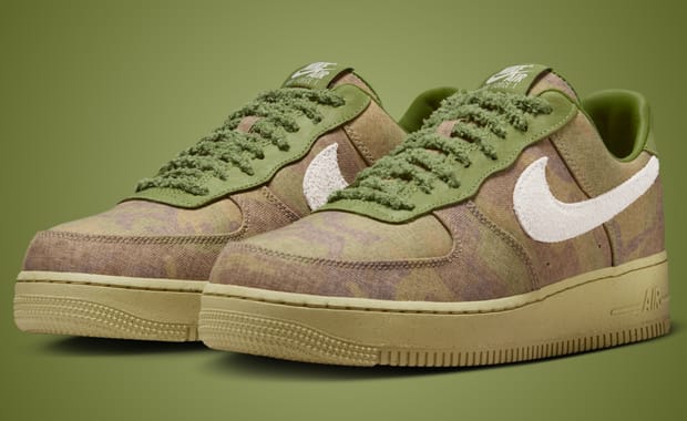 Nike’s Latest Camo Air Force 1 is Designed Like a Canvas Bag from the Army Surplus Store