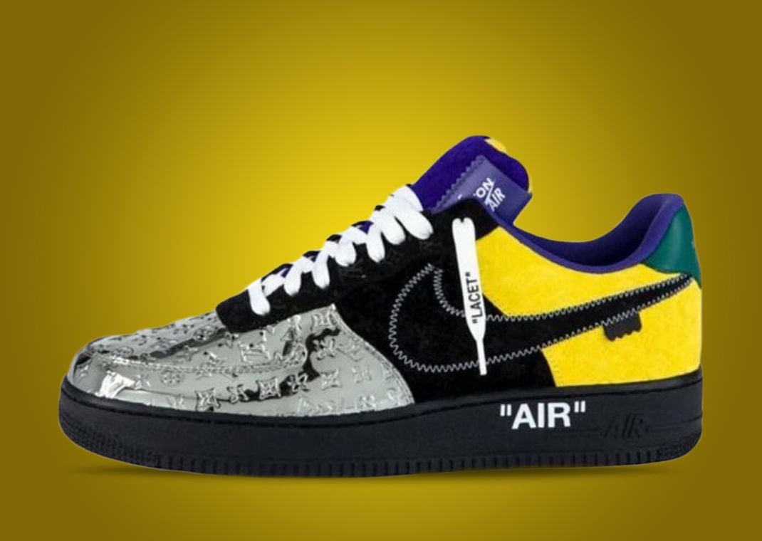 Louis Vuitton x Nike Air Force 1 By Virgil Abloh Will Release On July 19th