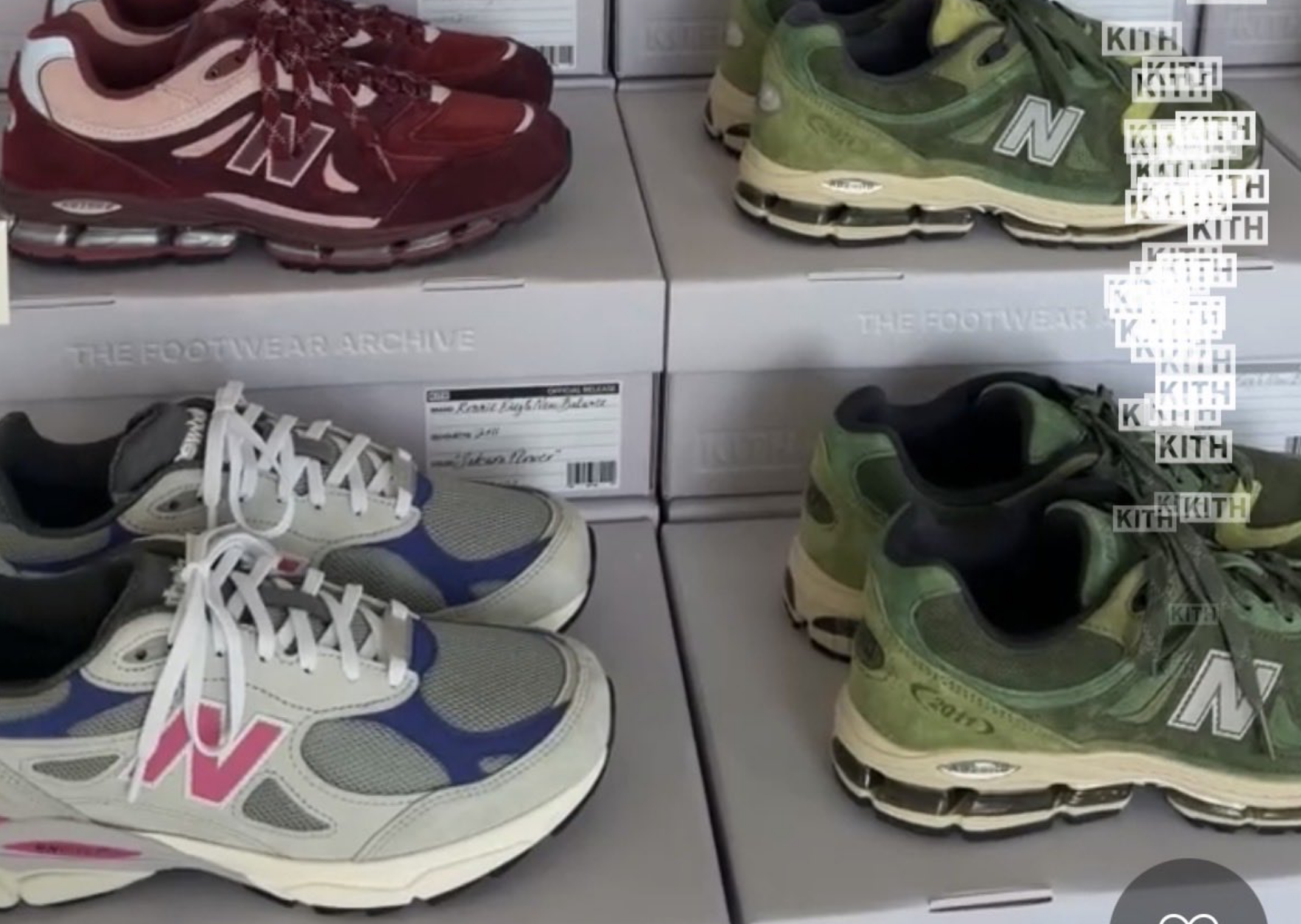 Kith x United Arrows & Sons x New Balance 990v3