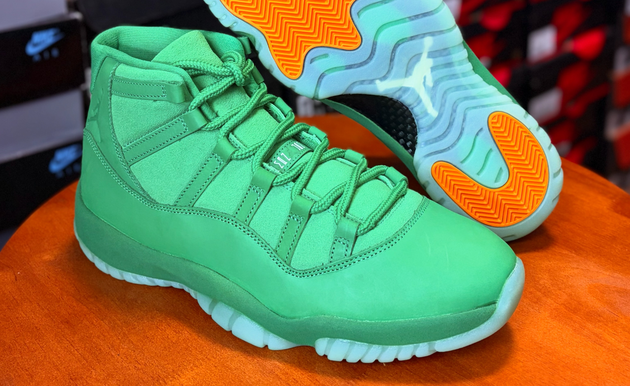The Air Jordan 11 Retro Green Screen Brings Space Jam Back to Life