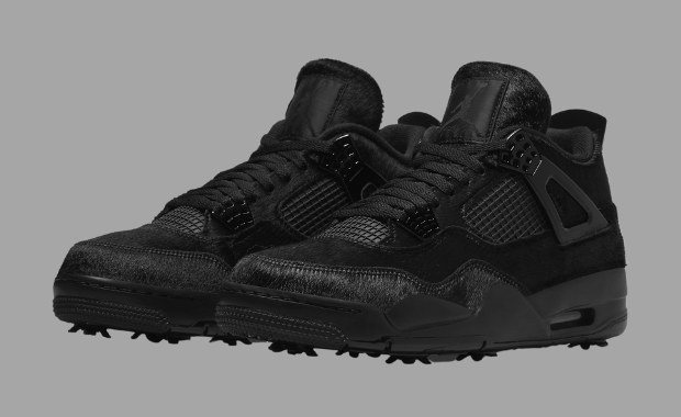 The Air Jordan 4 Retro Golf Gets A Black Cat Makeover