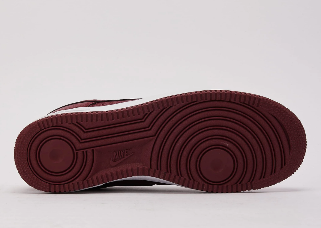 Kobe Bryant Nike Air Force 1 Low Lower Merion Aces Red Outsole