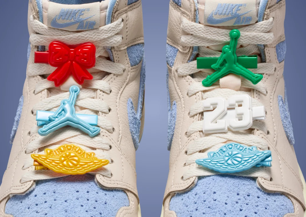 Air Jordan 1 Retro High Pale Ivory Psychic Blue