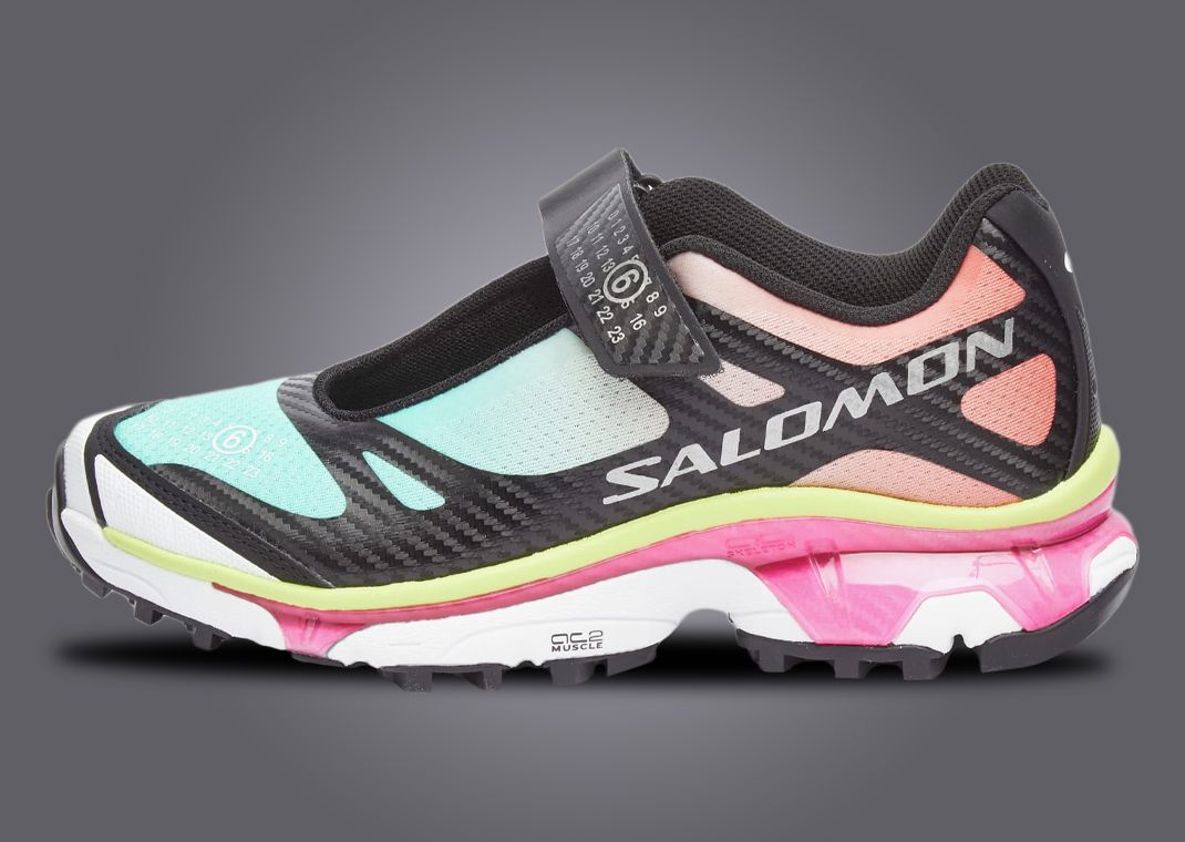 コラボ【MM6 Maison Margiela×Salomon】XT-Mary Jane Salomon XT-Mary Jane MM6 Maison Margiela Black Soft Clay