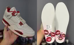 The Air Jordan 4 Retro Valentine's Day Releases Spring 2026