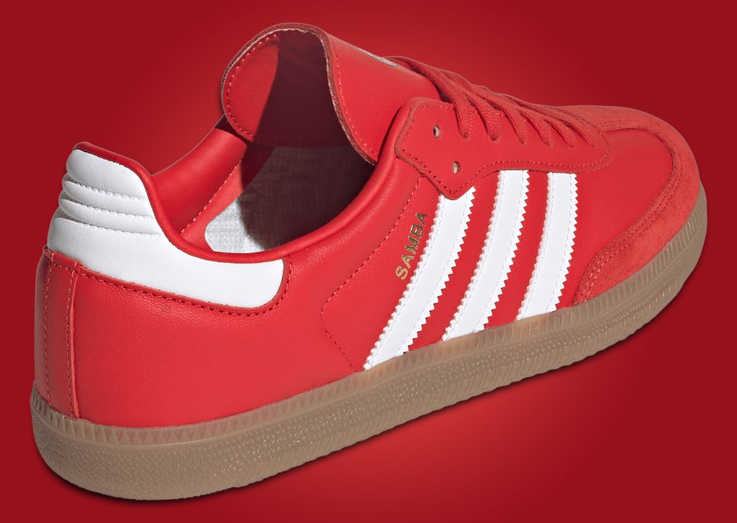 adidas Samba FC Bayern Heel Detail