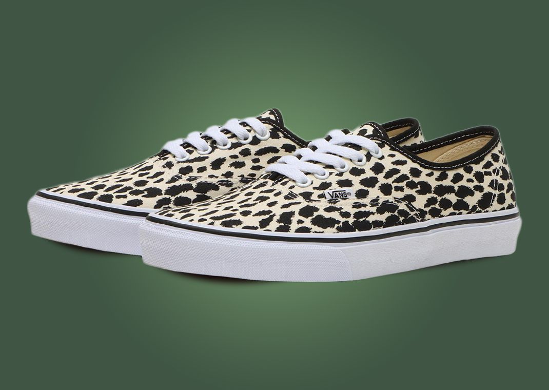 Wacko Maria x Vans V44 Authentic Leopard White Angle