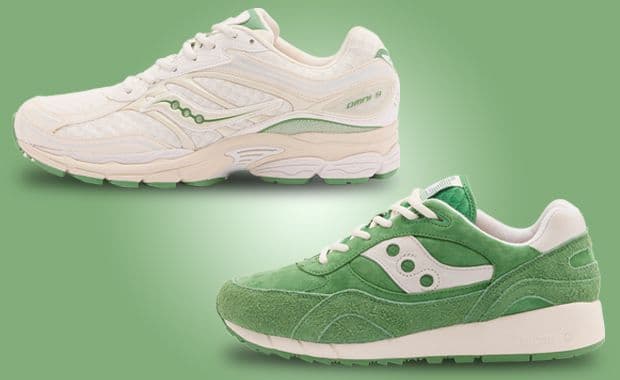 END x Saucony Olive Branch Pack