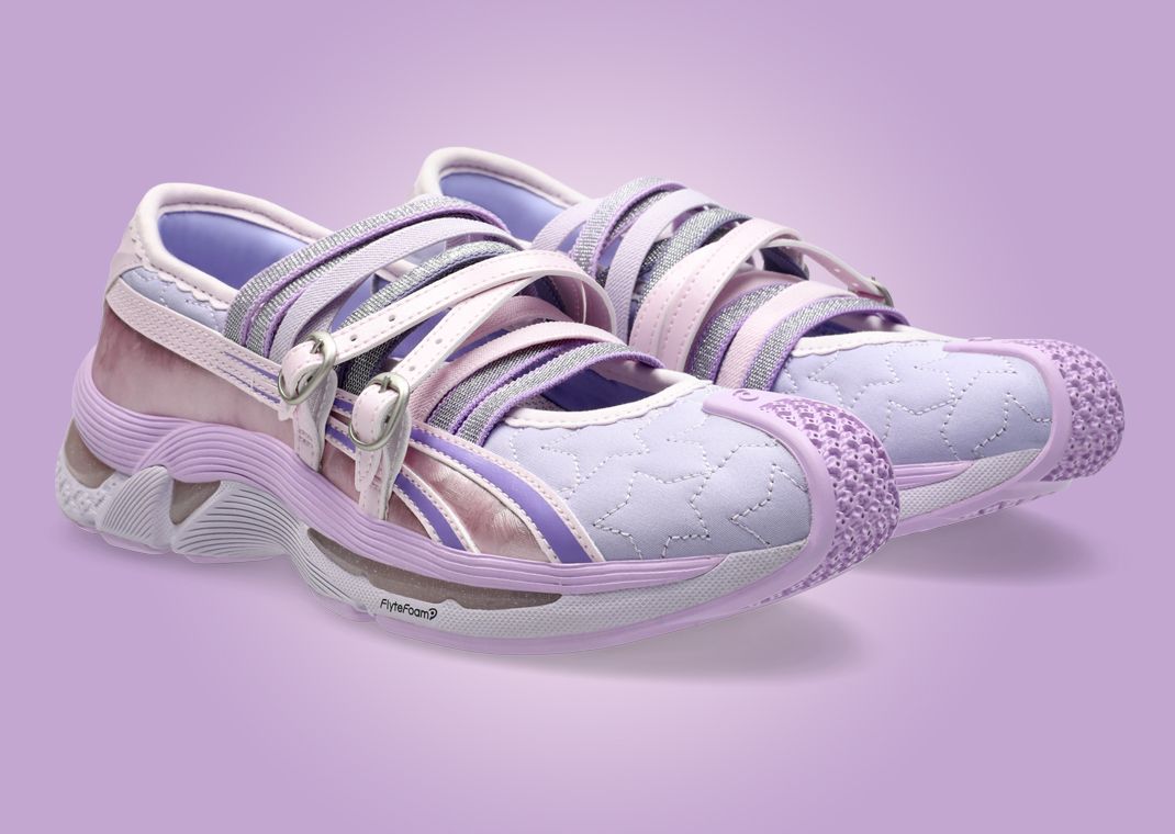Kiko Kostadinov x Heaven By Marc Jacobs x Asics Gel-Lokros Pink Angle